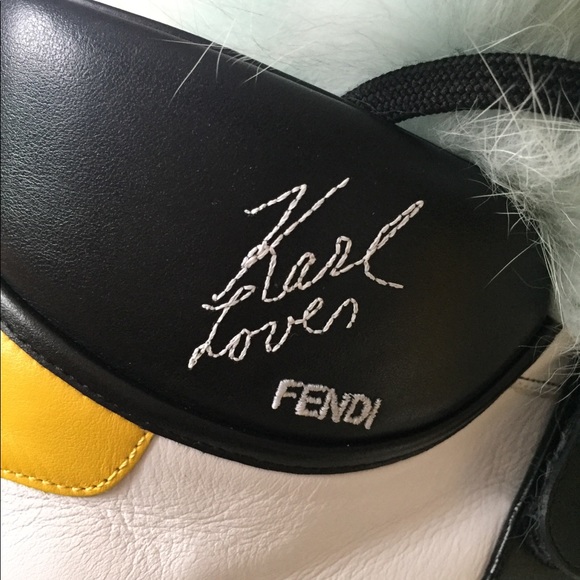Fendi Carlito fur sneakers - Picture 6 of 8